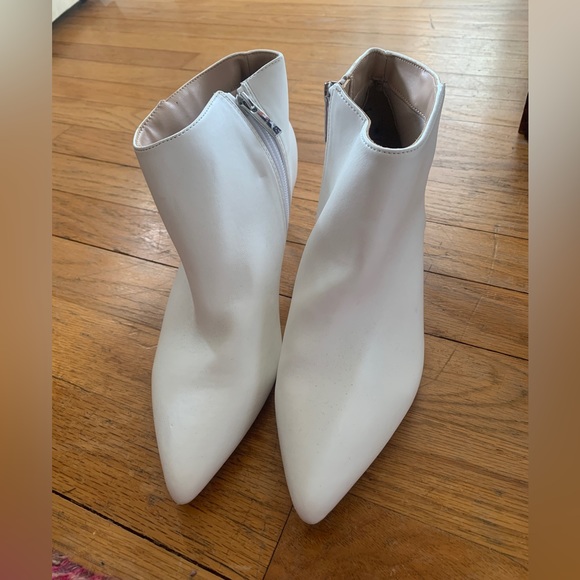 White Gogo Boots - Picture 3 of 3